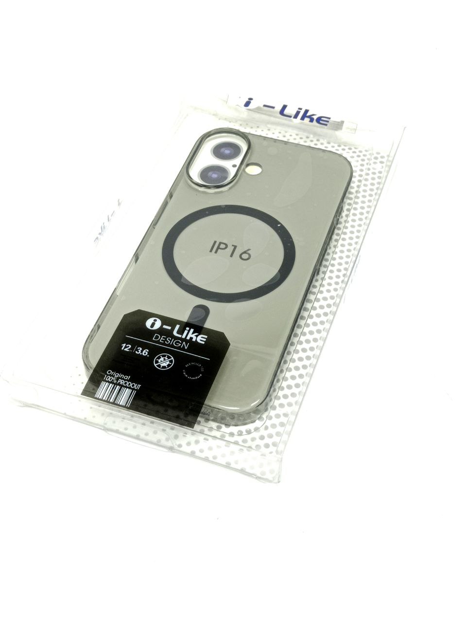 Прозрачный чехол CASE MagSafe IP 16