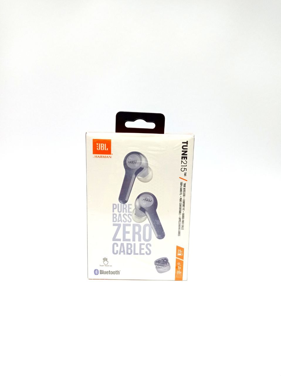 Беспроводные наушники JBL TUNE 215TWS. Серо-голубые