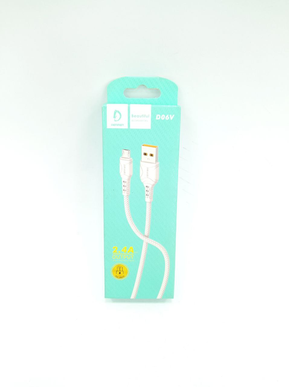 Кабель для зарядки и передачи данных с разъемом Micro USB.