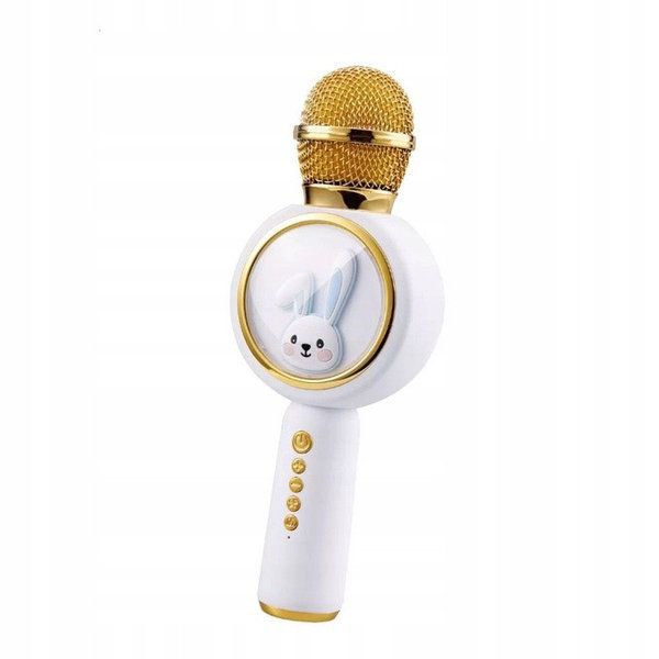 Baby Rabbit X6 Karaoke Speaker Microphone. Белый