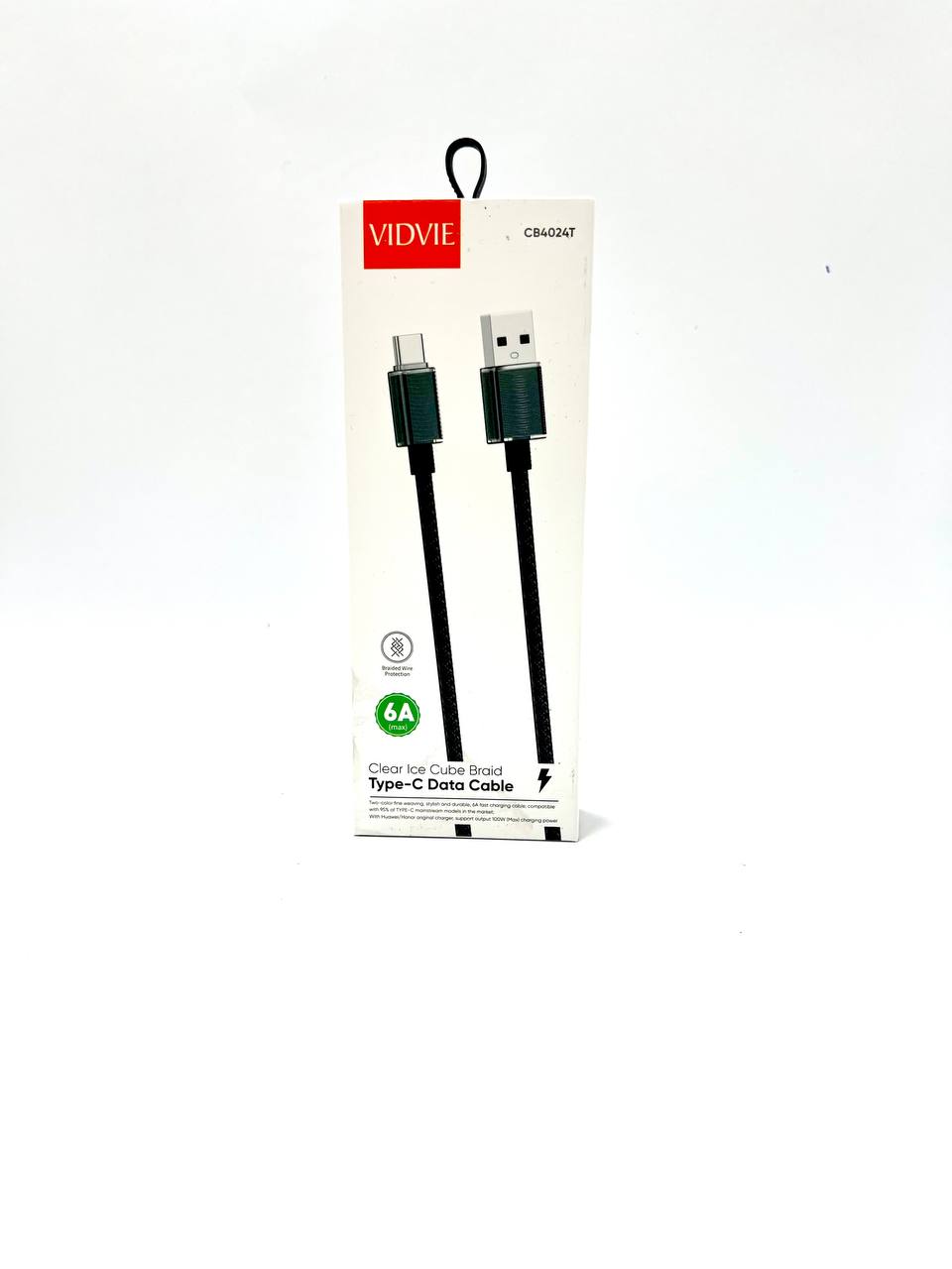 Оригинальный шнур для зарядки  4024-USB_C VIDVIE