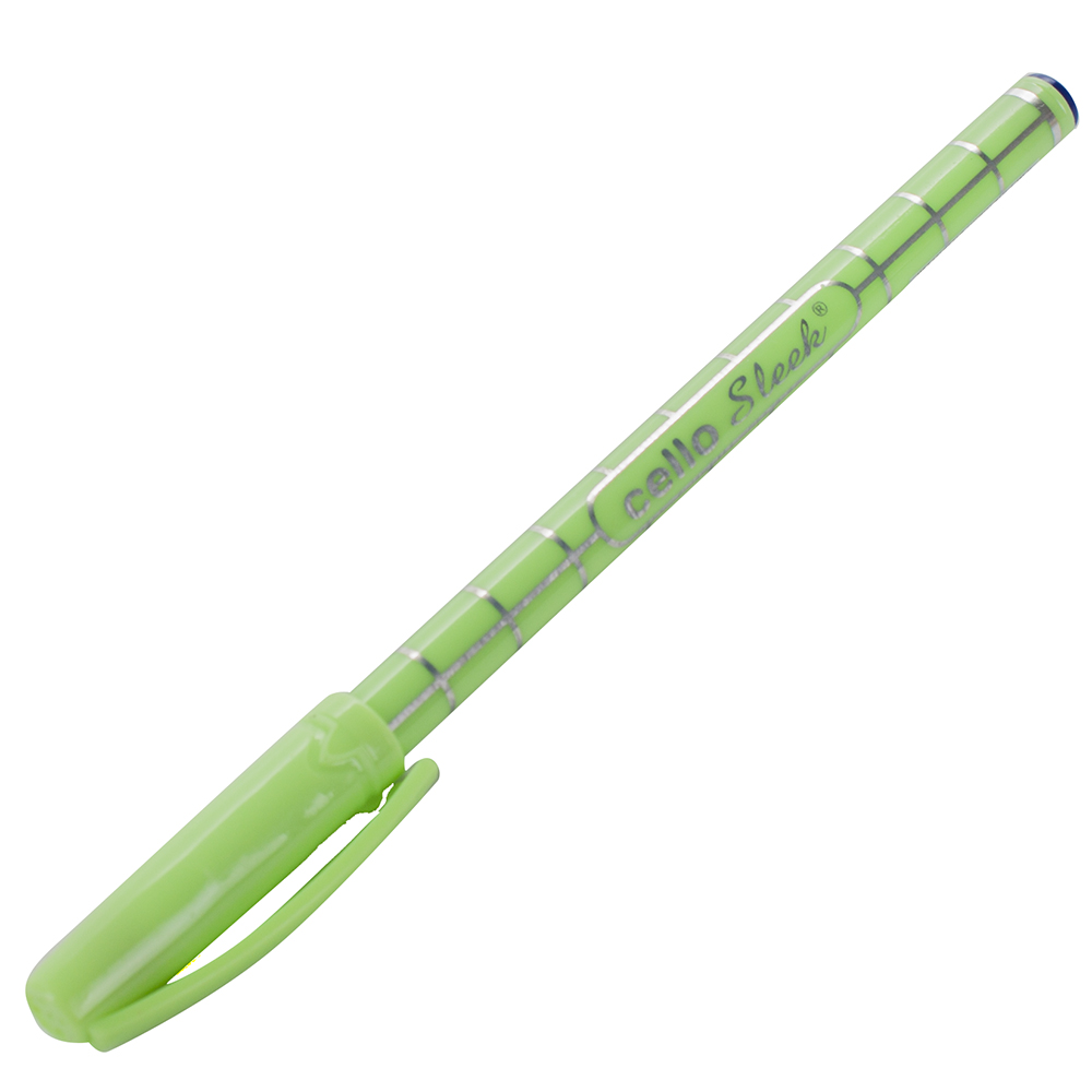 Шариковая ручка cello Sleek с цветным корпусом-яркие