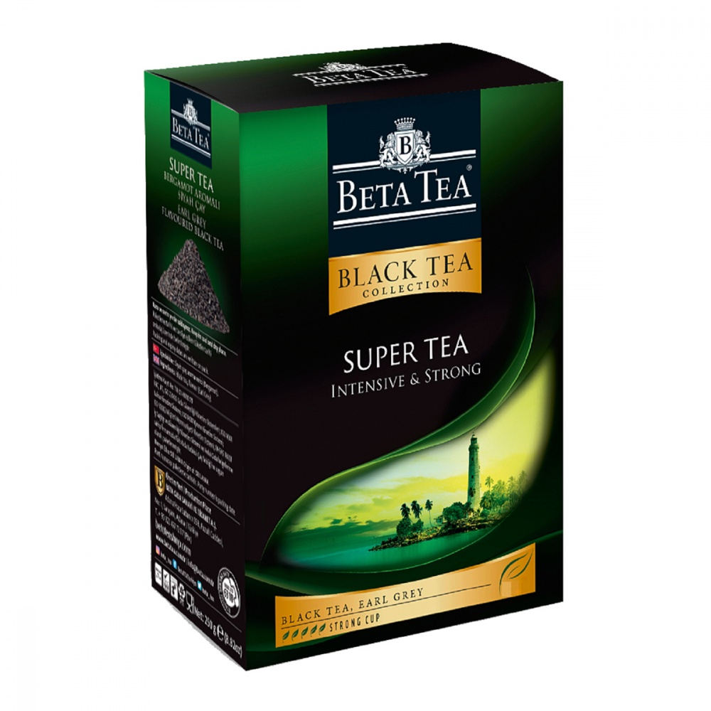 Чай BETA Super Tea  черный  100гр.