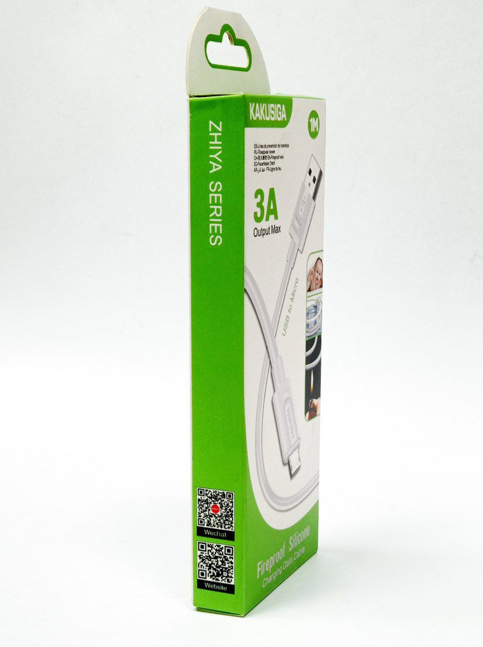 Кабель Kakusiga 3A Output Max USB Micro