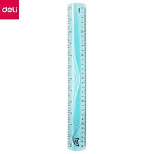 Линейка Deli Н21 ультра гибкая 30 см.