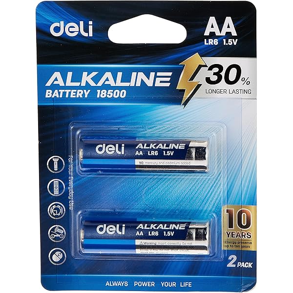 Батарейка Deli Alkaline LR03 1.5V 2 шт.