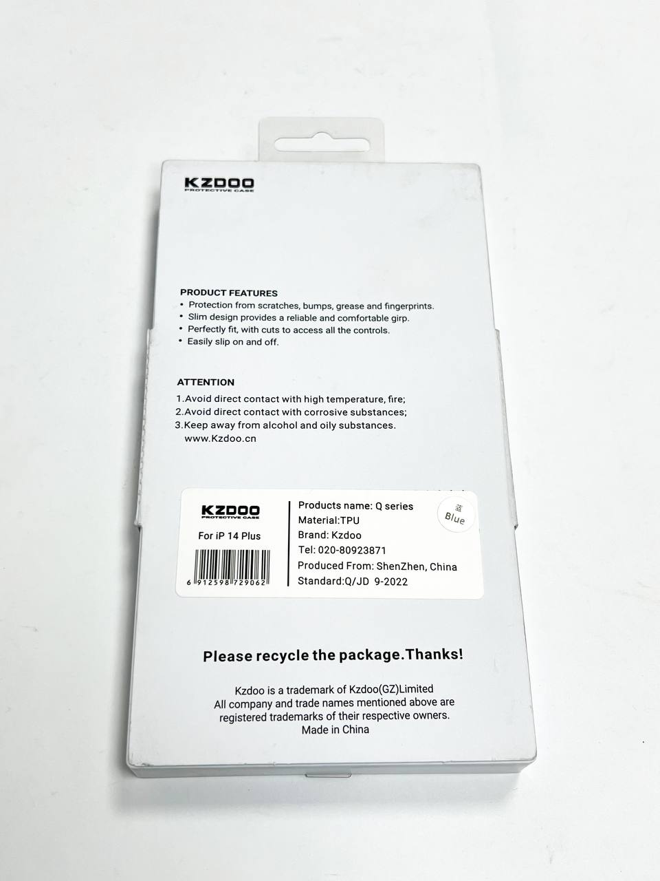 Чехол гелевый Q SERIES IP 14 Pro
