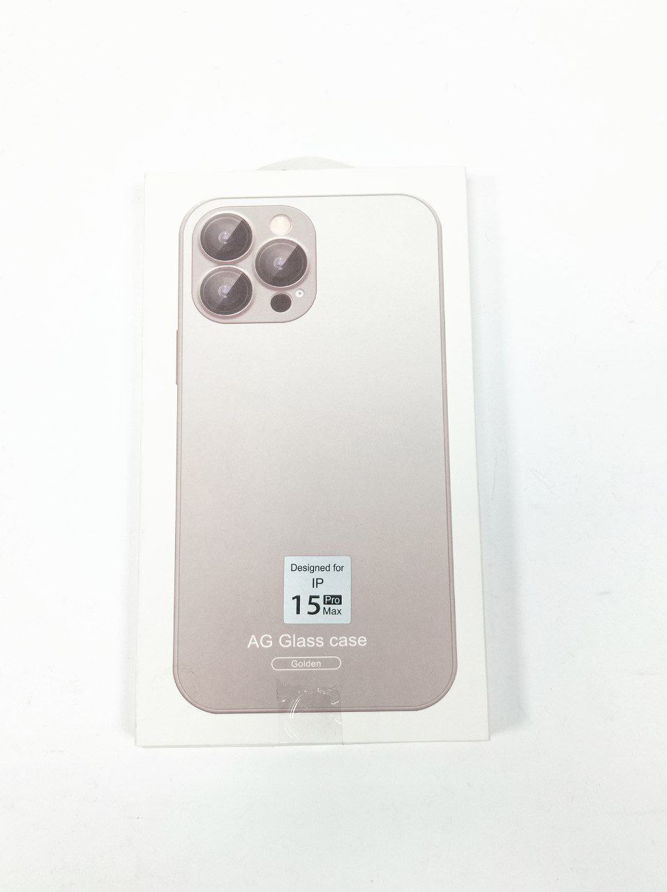Чехол GLASS Case IP 15  Pro Max
