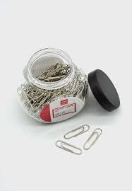 Скрепки металл. закругл. 200 шт. 29 mm в пласт. конт. Deli